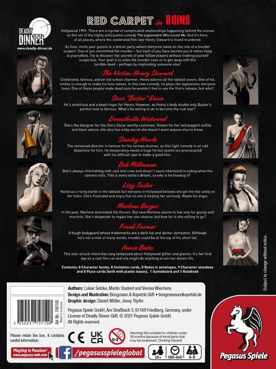 Produktbild: Deadly Dinner Red Carpet in Ruins (English Edition)