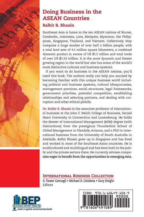 Produktbild: Doing Business in the ASEAN Countries