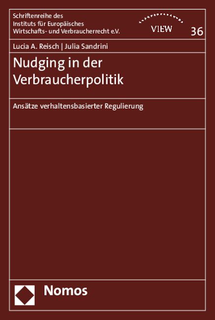 Produktbild: Nudging in der Verbraucherpolitik