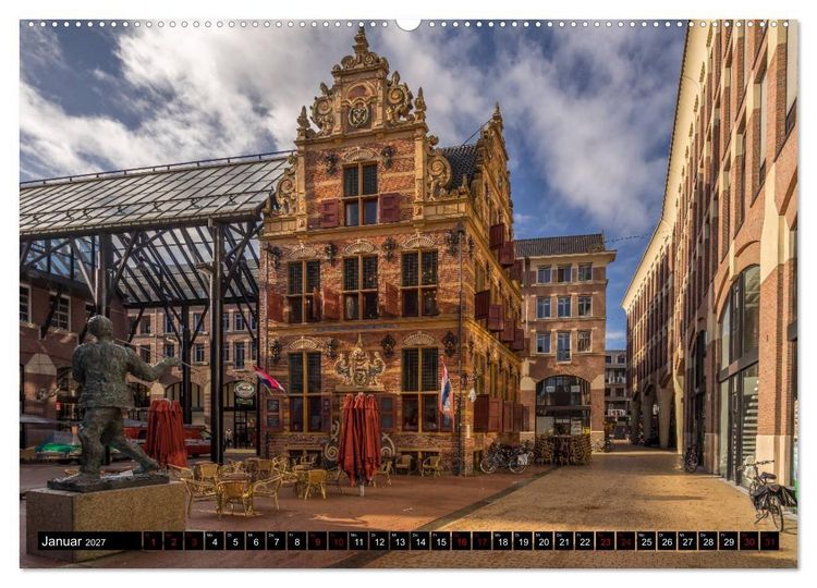 Produktbild: Provinz Groningen (hochwertiger Premium Wandkalender 2027 DIN A2 quer), Kunstdruck in Hochglanz