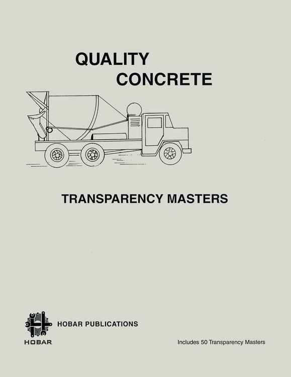 Produktbild: Quality Concrete - A Hobar Transparency Master Set