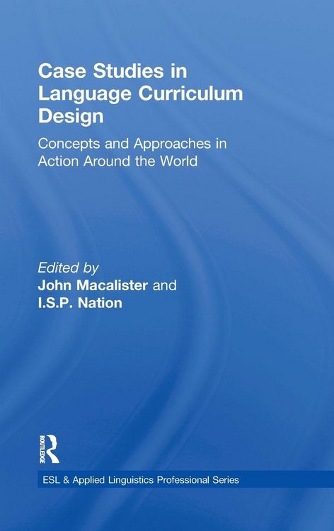 Produktbild: Case Studies in Language Curriculum Design