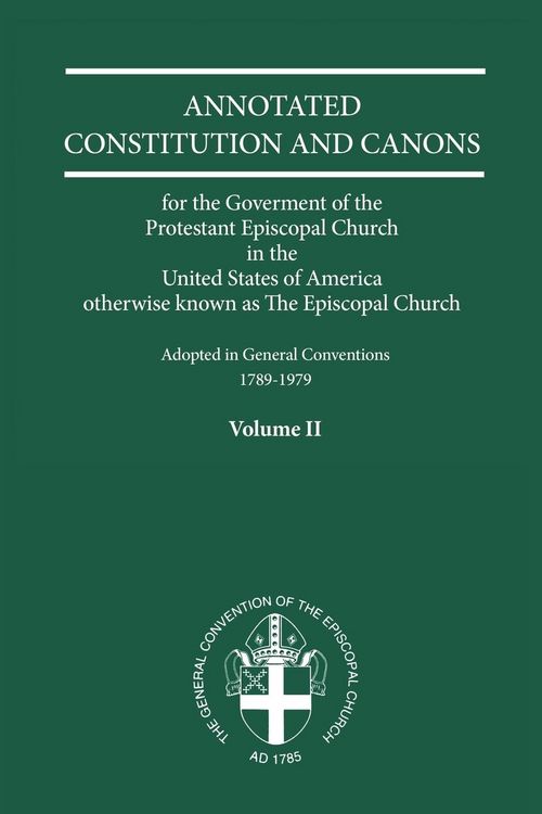 Produktbild: Annotated Constitutions and Canons Volume 2