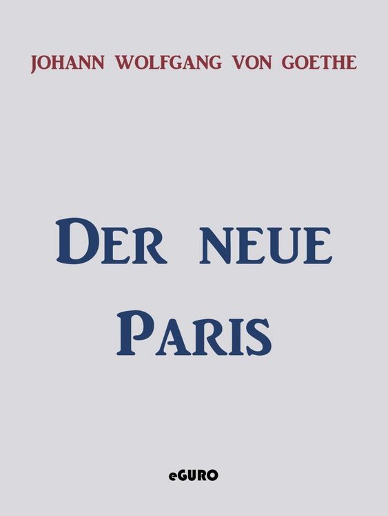 Produktbild: Der neue Paris