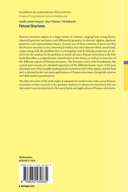 Produktbild: Poisson Structures