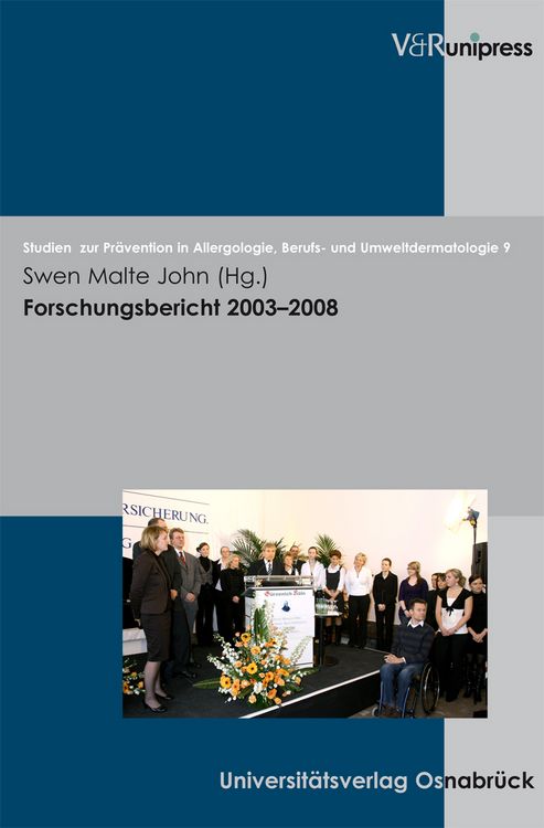 Produktbild: Forschungsbericht 2003&ndash;2008