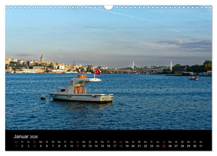 Produktbild: Istanbul Einmalig (Wandkalender 2026 DIN A3 quer), CALVENDO Monatskalender