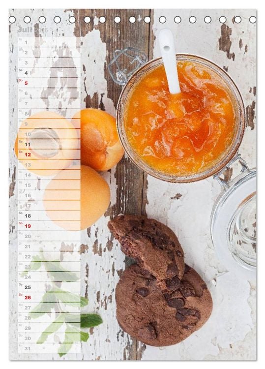 Produktbild: S&uuml;&szlig;e Versuchungen / Geburtstagskalender (Tischkalender 2026 DIN A5 hoch), CALVENDO Monatskalender