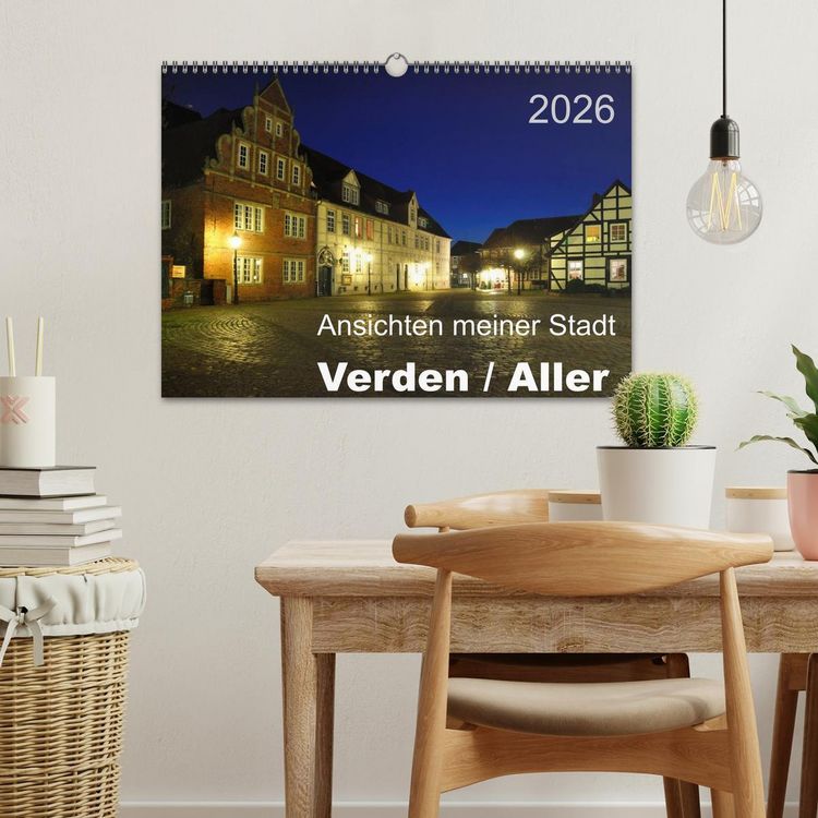Produktbild: Ansichten meiner Stadt - Verden / Aller (Wandkalender 2026 DIN A3 quer), CALVENDO Monatskalender