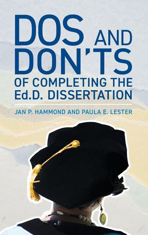 Produktbild: Dos and Don'ts of Completing the Ed.D. Dissertation