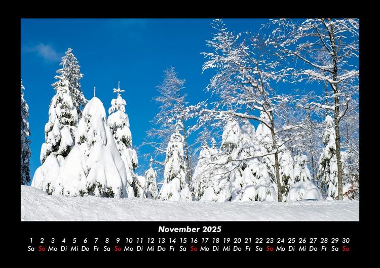 Produktbild: Winterzauber 2025 Fotokalender DIN A3