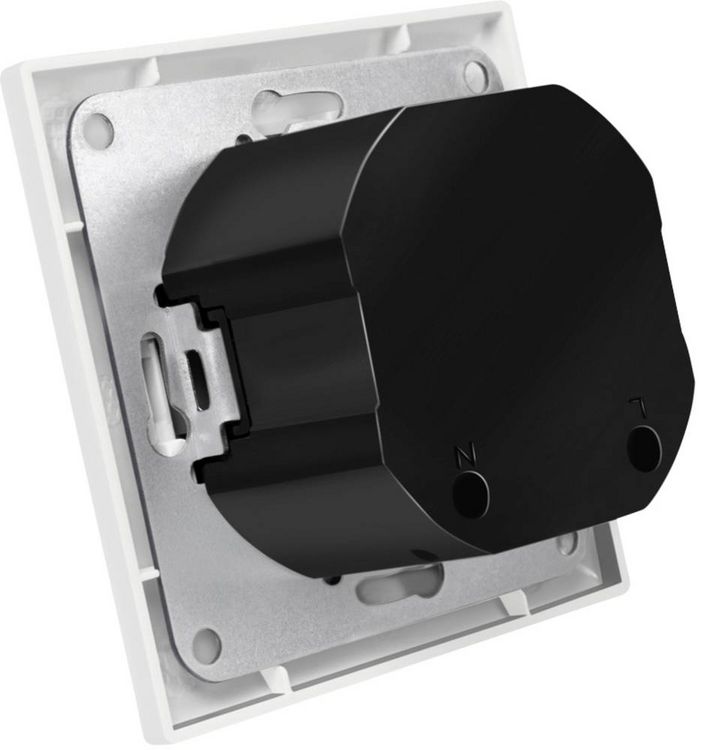 Produktbild: LogiLink PA0254 Unterputz-Dose mit USB-Ladeausgang Wei&szlig;