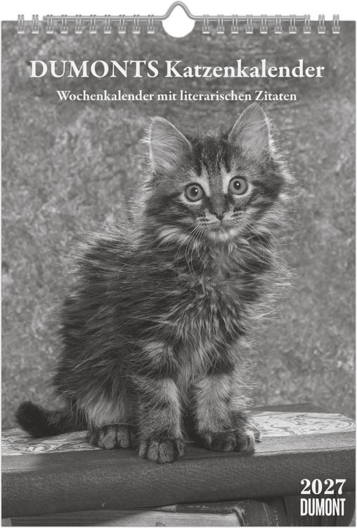 Produktbild: DUMONTS Katzenkalender 2027