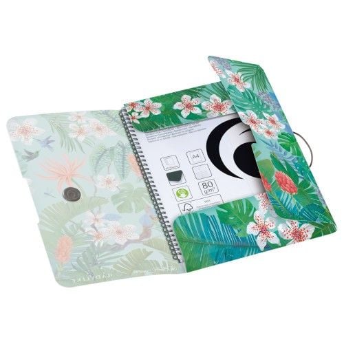 Produktbild: Herlitz Gummizugmappe PP A4 Ladylike Jungle