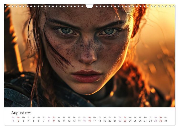 Produktbild: Von Elfen, Drachen und Zauberern - Ein Blick in fantastische Welten (Wandkalender 2026 DIN A3 quer), CALVENDO Monatskalender