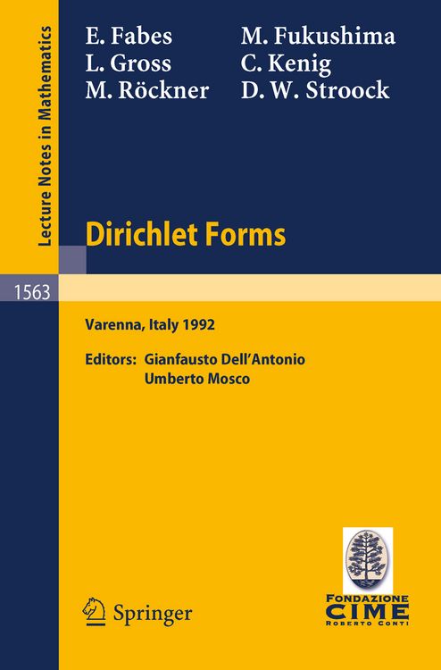 Produktbild: Dirichlet Forms
