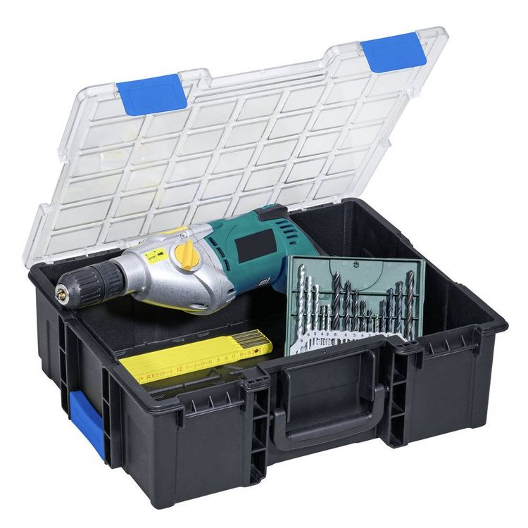 Produktbild: Allit EuroPlus Pro K 44.144/1 Sortimentskoffer (B x H x T) 440 x 144 x 355 mm Anzahl F&auml;cher: 1 Inhalt 1 St.