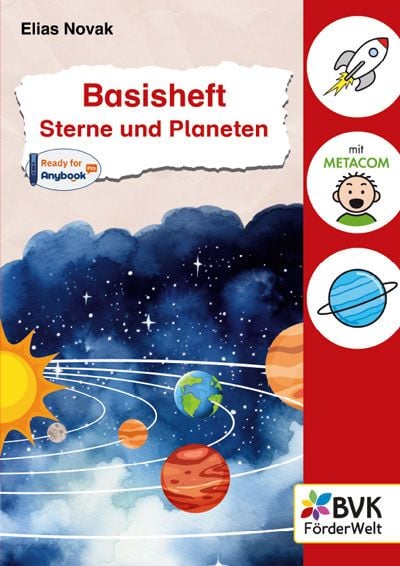 Produktbild: Basisheft Sterne und Planeten