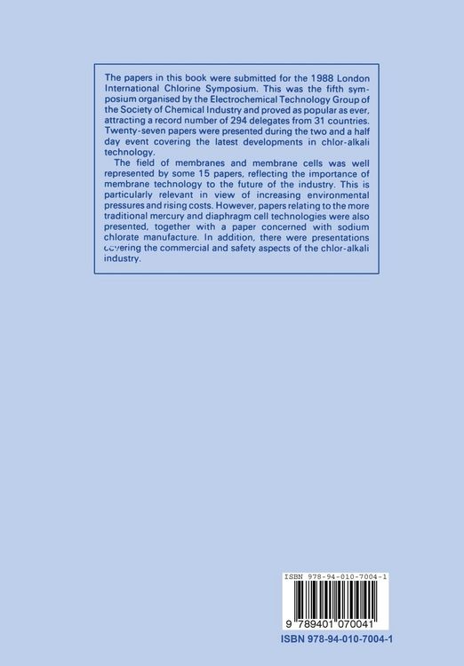 Produktbild: Modern Chlor-Alkali Technology