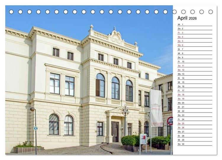 Produktbild: Unterwegs in M&ouml;nchengladbach (Tischkalender 2026 DIN A5 quer), CALVENDO Monatskalender