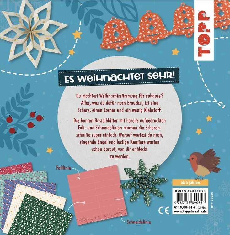 Produktbild: Schnipp-Schnapp-Bastelblock Weihnachten