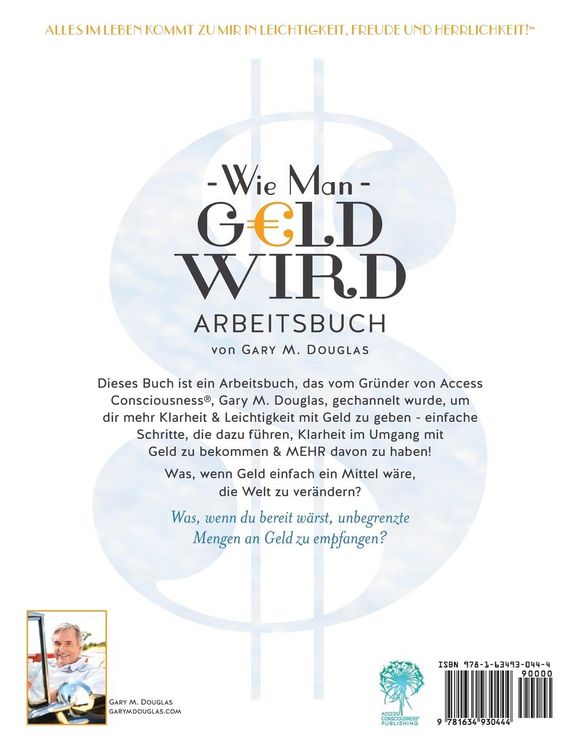 Produktbild: Wie man Geld wird Arbeitsbuch - How To Become Money Workbook German