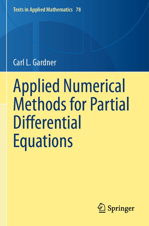 Produktbild: Applied Numerical Methods for Partial Differential Equations