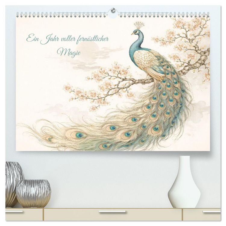 Produktbild: Ein Jahr voller fern&ouml;stlicher Magie (hochwertiger Premium Wandkalender 2027 DIN A2 quer), Kunstdruck in Hochglanz