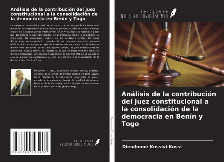Produktbild: An&aacute;lisis de la contribuci&oacute;n del juez constitucional a la consolidaci&oacute;n de la democracia en Ben&iacute;n y Togo