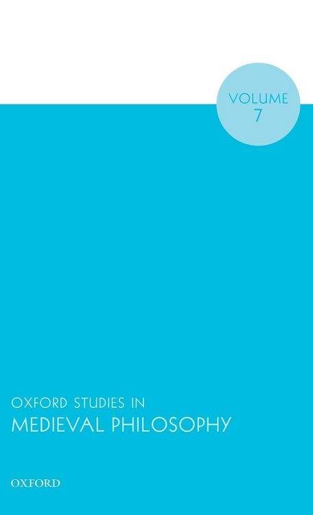 Produktbild: Oxford Studies in Medieval Philosophy Volume 7
