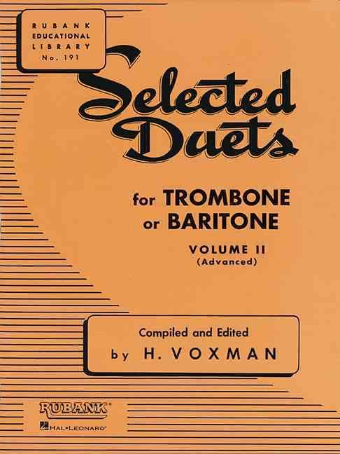 Produktbild: Selected Duets for Trombone or Baritone, Volume II (Advanced)