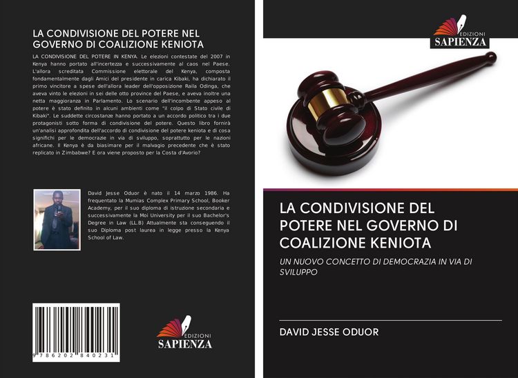 Produktbild: La Condivisione Del Potere Nel Governo Di Coalizione Keniota