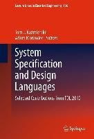 Produktbild: System Specification and Design Languages