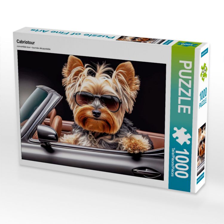 Produktbild: CALVENDO Puzzle Cabriotour | 1000 Teile Lege-Gr&ouml;&szlig;e 64x48cm Foto-Puzzle f&uuml;r gl&uuml;ckliche Stunden