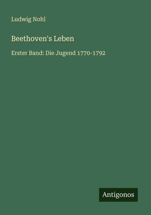Produktbild: Beethoven's Leben