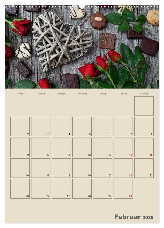 Produktbild: Ein total s&uuml;&szlig;er Planer (hochwertiger Premium Wandkalender 2026 DIN A2 hoch), Kunstdruck in Hochglanz