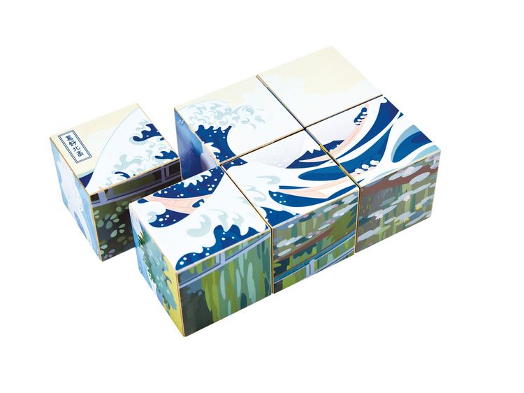 Produktbild: The Met: Puzzlew&uuml;rfel "Kunstsammlung" - 6 Teile