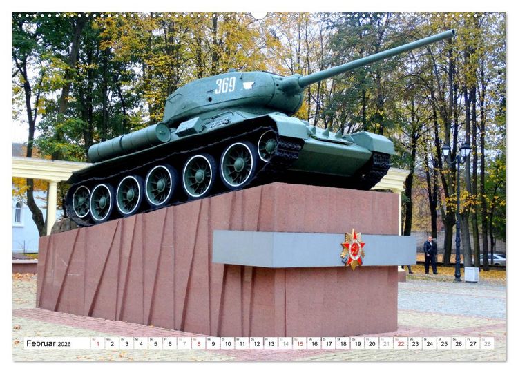 Produktbild: Back to the USSR - Sowjet-Nostalgie in Russland (hochwertiger Premium Wandkalender 2026 DIN A2 quer), Kunstdruck in Hochglanz