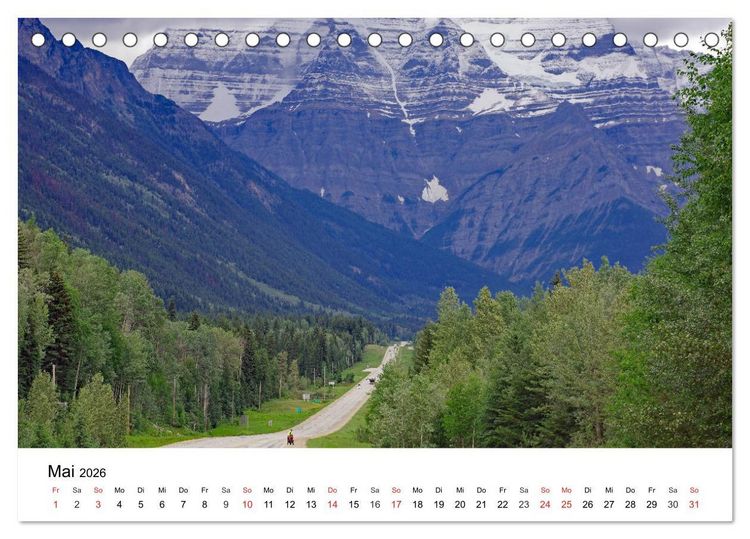 Produktbild: Trans-Canada: Von Vancouver nach Halifax (Tischkalender 2026 DIN A5 quer), CALVENDO Monatskalender