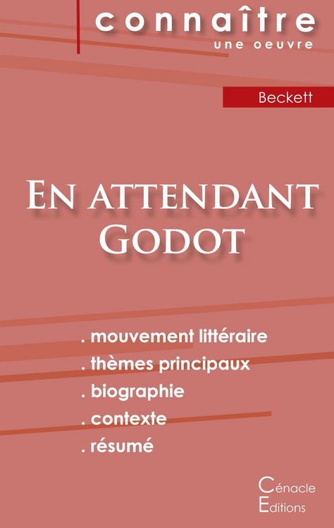 Produktbild: Fiche de lecture En attendant Godot de Samuel Beckett (Analyse litt&eacute;raire de r&eacute;f&eacute;rence et r&eacute;sum&eacute; complet)