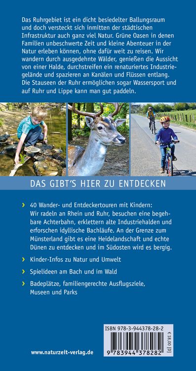 Produktbild: Naturzeit mit Kindern: Gr&uuml;ne Oasen im Ruhrgebiet