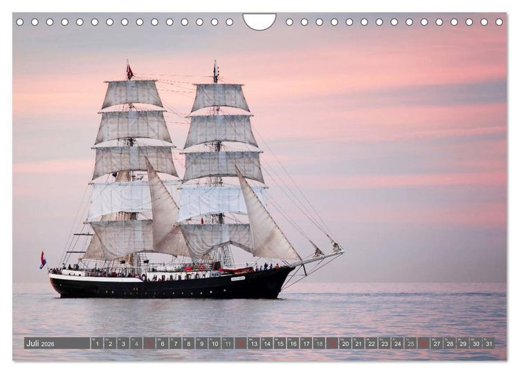 Produktbild: Gro&szlig;segler (Wandkalender 2026 DIN A4 quer), CALVENDO Monatskalender