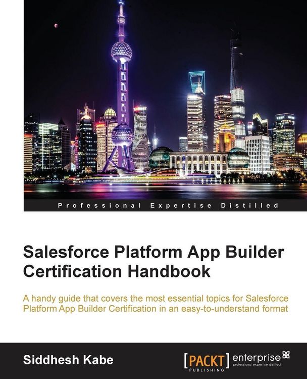 Produktbild: Salesforce Platform App Builder Certification Handbook