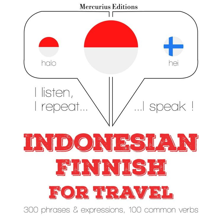 Produktbild: Travel words and phrases in Finnish