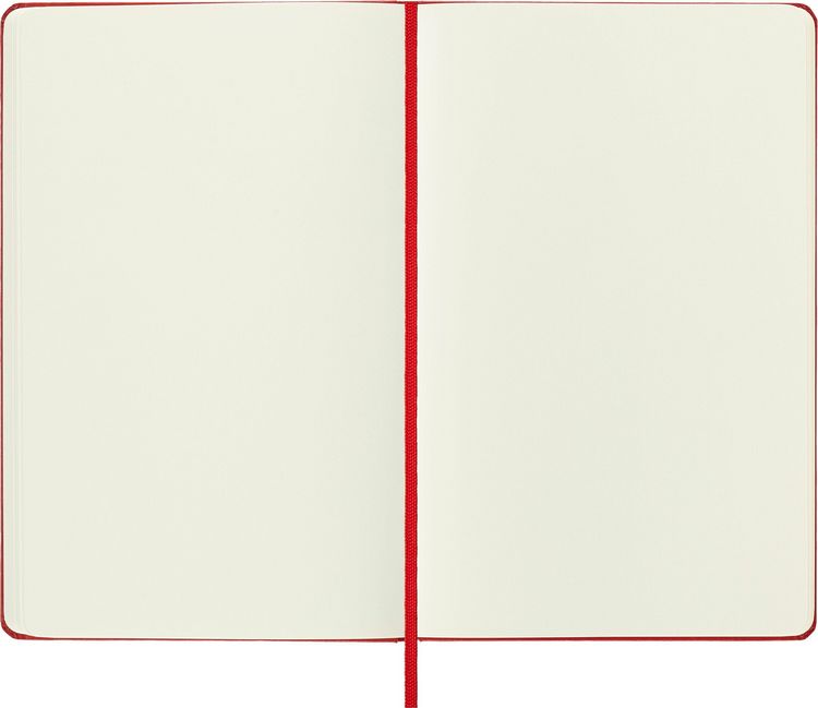 Produktbild: Moleskine Notizbuch, Large/A5, Blanko, Fester Einband, Rot
