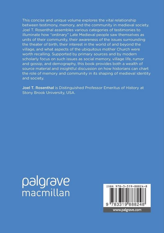 Produktbild: Social Memory in Late Medieval England