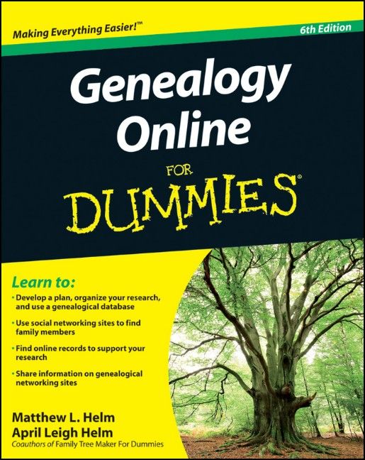 Produktbild: Genealogy Online For Dummies 6