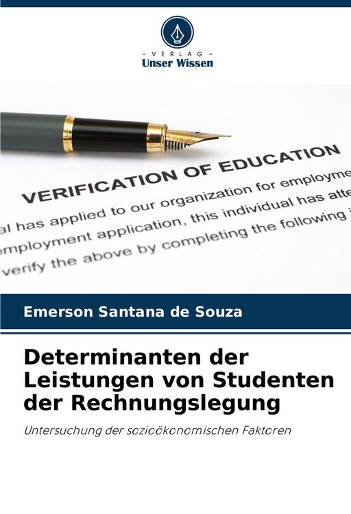 Produktbild: Determinanten der Leistungen von Studenten der Rechnungslegung