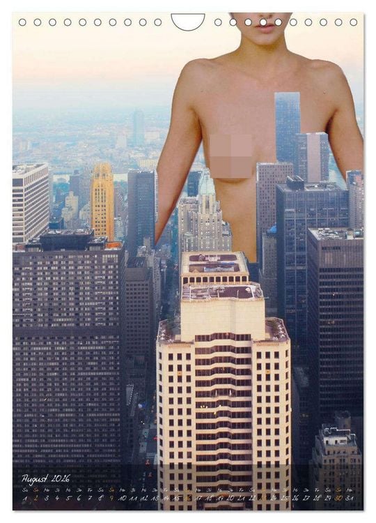 Produktbild: Big Apple Akt (Wandkalender 2026 DIN A4 hoch), CALVENDO Monatskalender