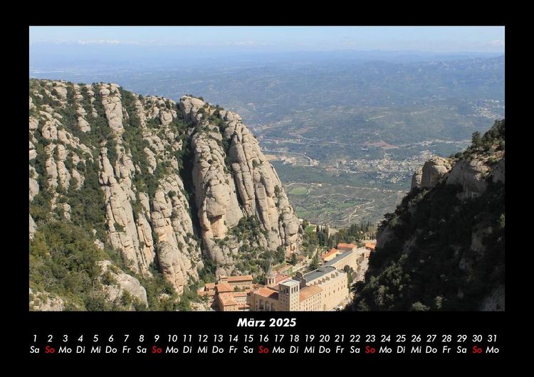 Produktbild: Bergige Welten 2025 Fotokalender DIN A3